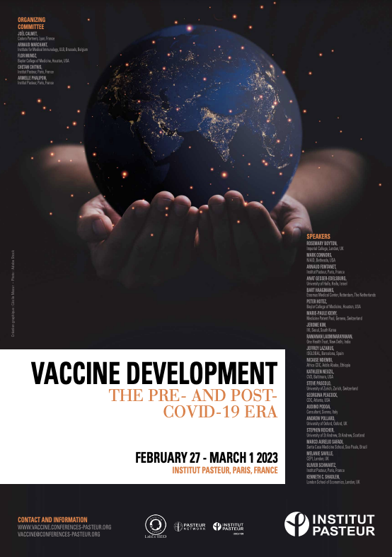 « Vaccine development: the pre- and post- COVID-19 era » du 27 février au 1er mars