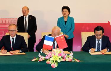 Signature G4 Chine - Réseau internationale des instituts Pasteur